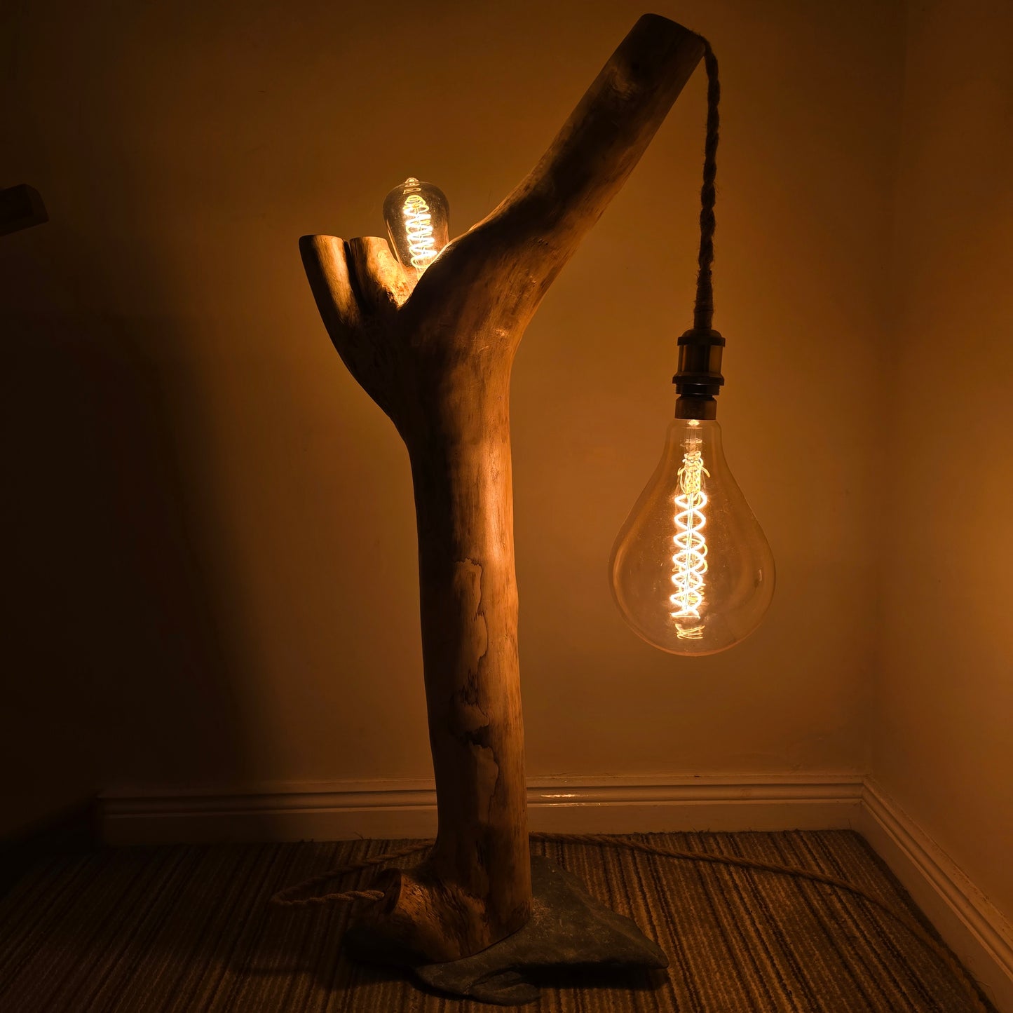 Driftwood Floor Lamp