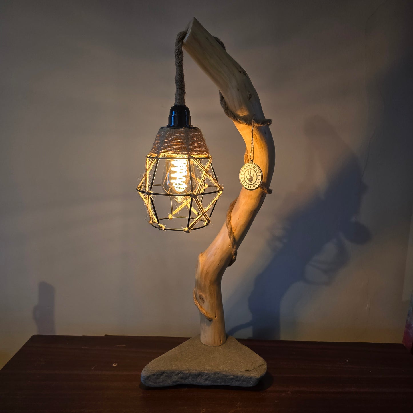 Driftwood Table Lamp