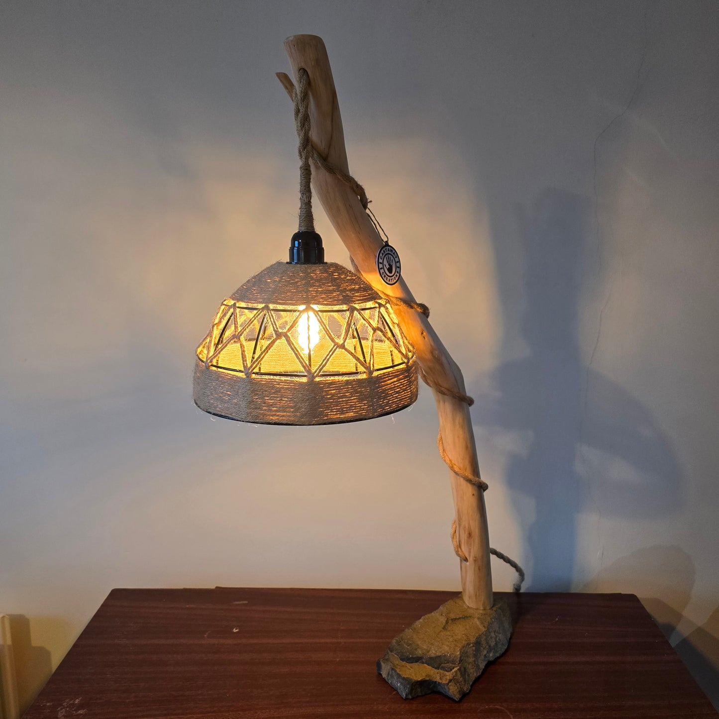 Driftwood Table Lamp