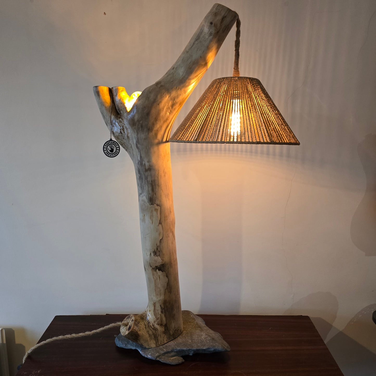 Driftwood Floor Lamp