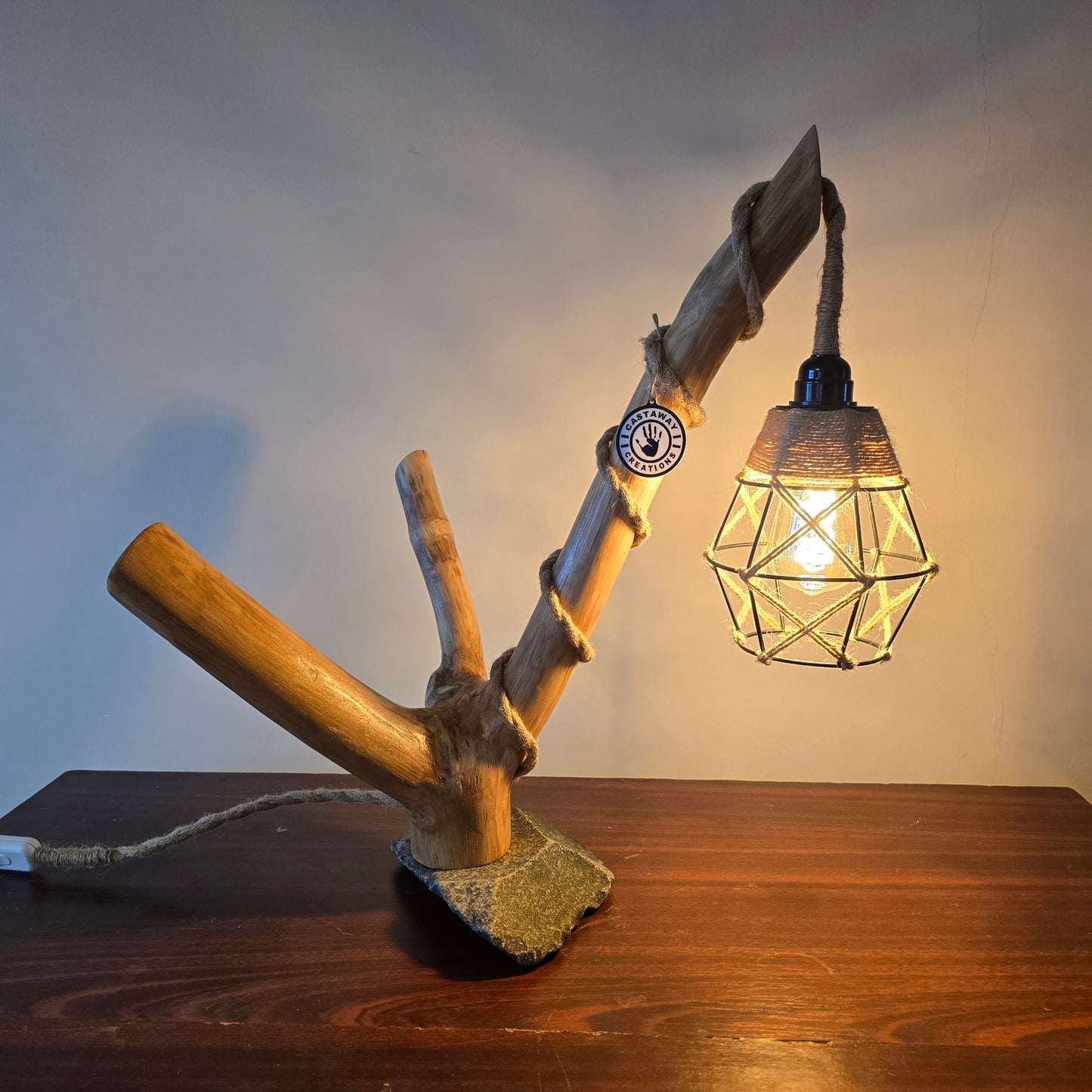 Driftwood Table Lamp