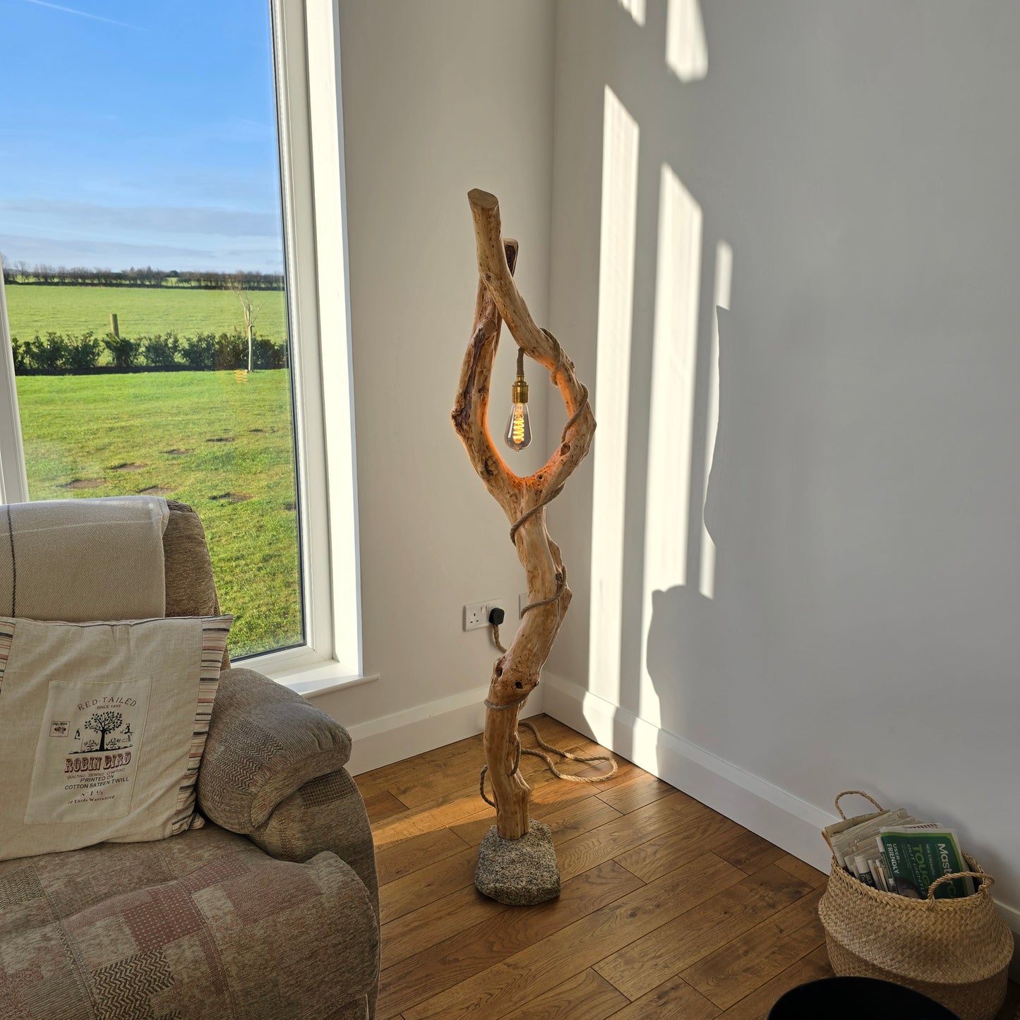 Driftwood Floor Lamp